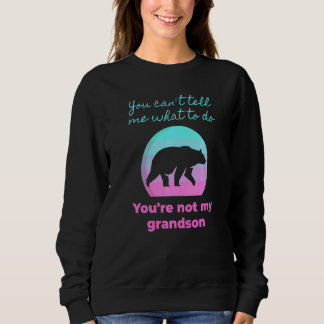 Du kan inte tala om för mig vad jag ska göra, du ä t shirt