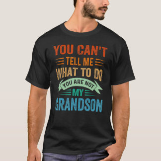 Du kan inte tala om för mig vad jag ska göra, du ä t shirt