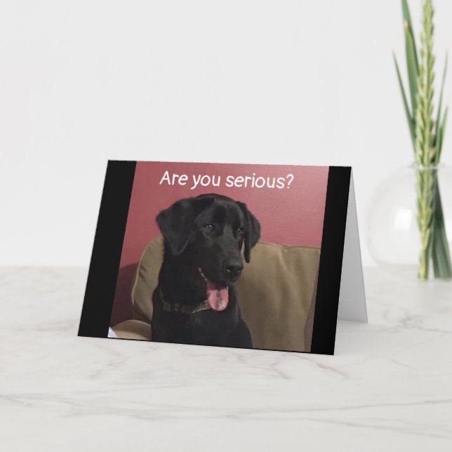 DU KAN INTE TRO ATT DU JÄVLAR 20 BIRTHDAY KORT (Framsida)