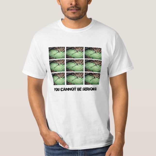 Du kan inte vara allvarlig! TennisT-tröja T Shirt (Framsida)