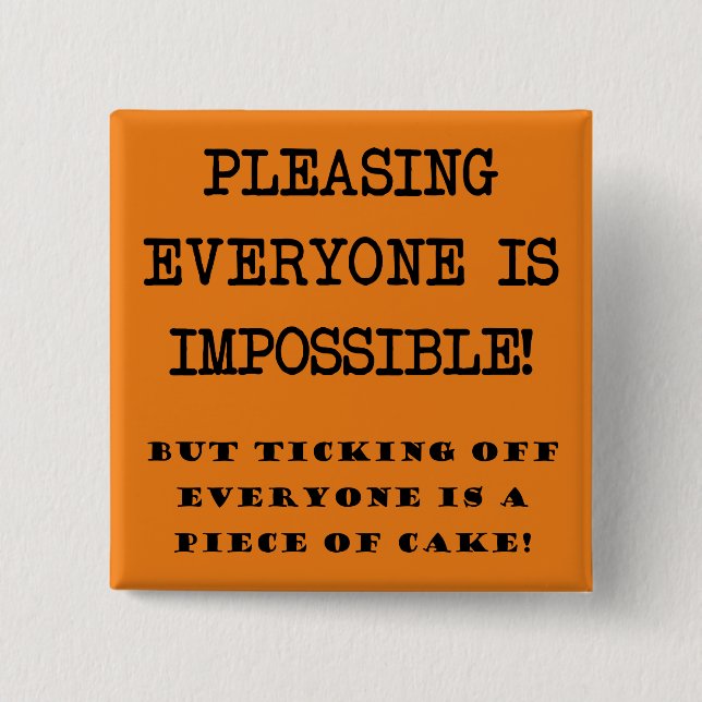 Du kan inte vara snäll mot alla knappar (Framsida)