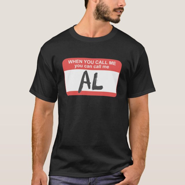 Du kan kalla mig Al Classic T Shirt (Framsida)