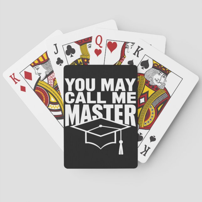 Du kan kalla mig magisterexamen i Student 2024 Casinokort (Baksidan)