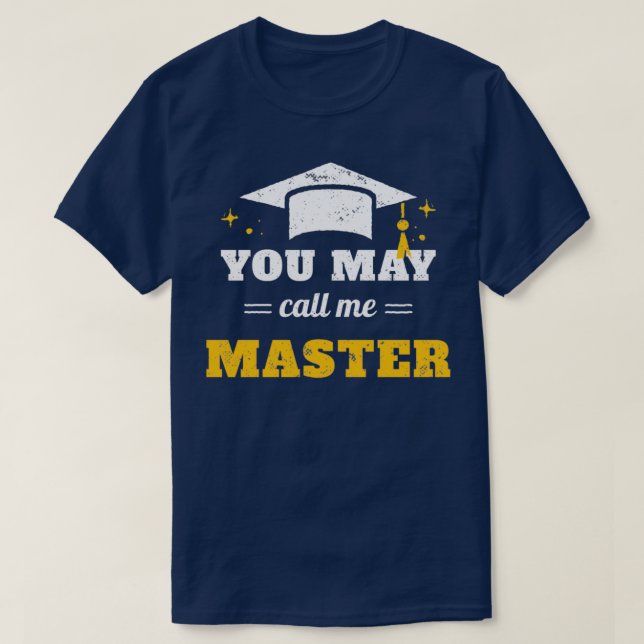 Du kan kalla mig mästare II T Shirt (Design framsida)