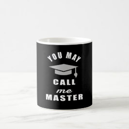 Du kan kalla mig mästare kaffemugg