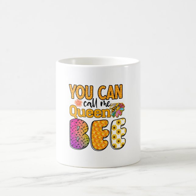 Du kan kalla mig Queen Bee Kaffemugg (Center)