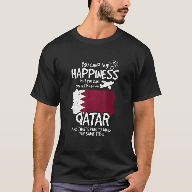 Du kan köpa en Biljett Qatar T Shirt (Framsida)