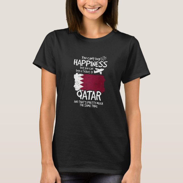 Du kan köpa en Biljett Qatar T Shirt (Framsida)