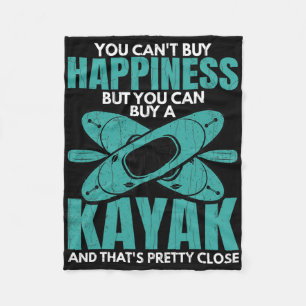Du kan köpa en Kayak Funny Kayaking Kayaker Boatin Fleecefilt