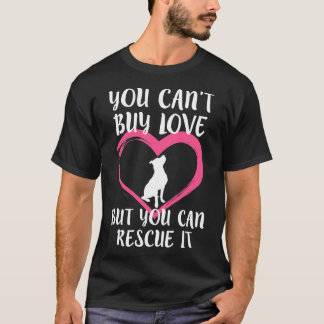 Du kan köpa Kärlek Womens Pitbull Rädding Passande T Shirt