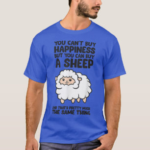 Du kan köpa lycka, men du kan köpa ett får t shirt