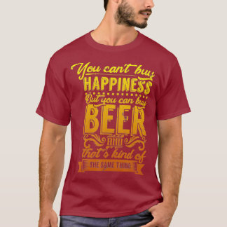 Du kan köpa lycka, men du kan köpa hantverk t shirt