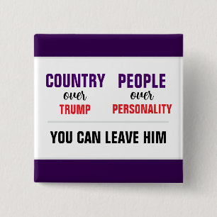 Du kan Lämna Trump Land över Party Knapp