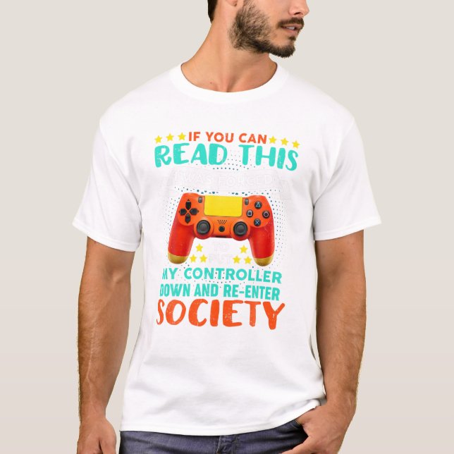 Du kan läsa den här fantastiska videon t shirt (Framsida)