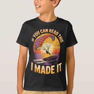 Du kan läsa denna parasailer paragliding båtliv P T Shirt