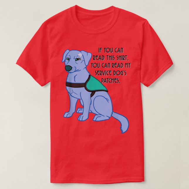 Du kan läsa korrigeringarna för min Hund  T Shirt (Design framsida)