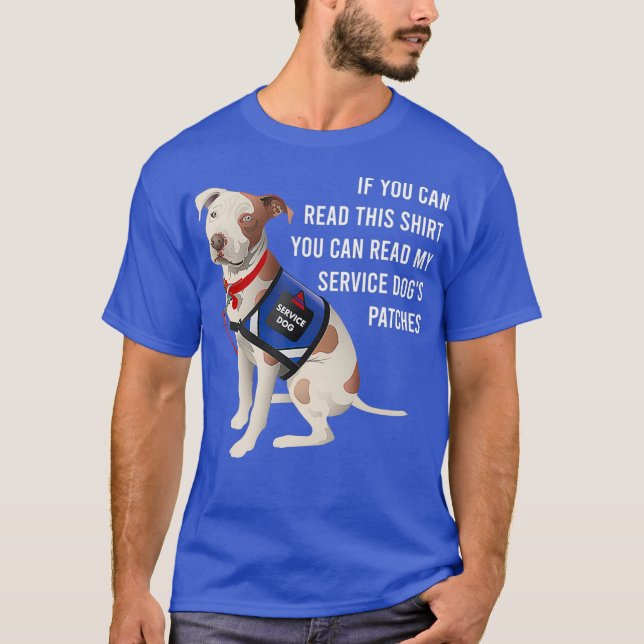 Du kan läsa mina Service Hundar-korrigeringar för  T Shirt (Framsida)