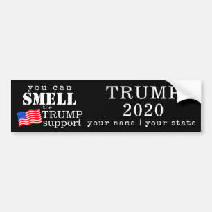 Du Kan Lukta Trump-stödet 2020 Patriotiskt Bildekal