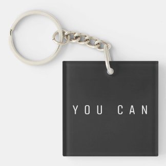 DU KAN Motivational Akryl Nyckelring