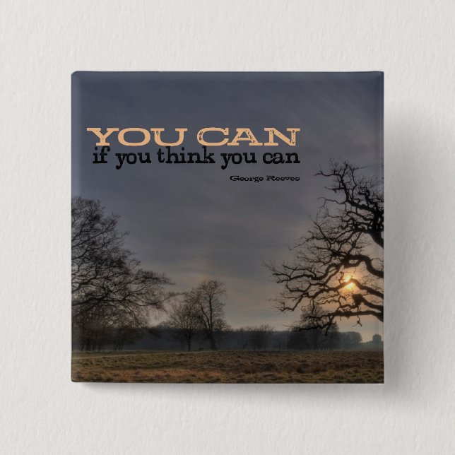 Du kan Motivational knäppas Knapp (Framsida)