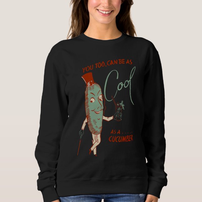 Du Kan Också Vara Så Cool Som En Gurka T Shirt (Framsida)