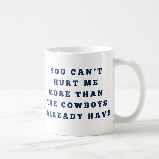 Du kan Ont mig mer än Cowboys Kaffemugg (Höger)