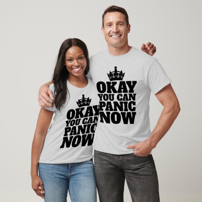 DU KAN PANIC NU T-SHIRTS (Unisex)