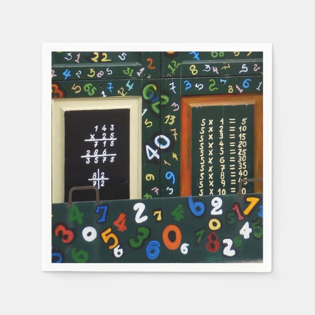 Du kan räkna med mig Pappra Napkins Pappersservett (Framsidan)