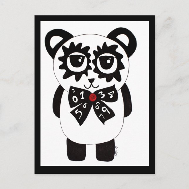 Du kan räkna med mig vykort (Framsida)