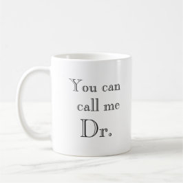 Du kan ringa dr Studenten-presenten. Kaffemugg