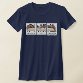 Du kan sitta med oss t shirt