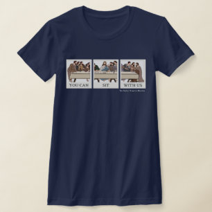 Du kan sitta med oss t shirt