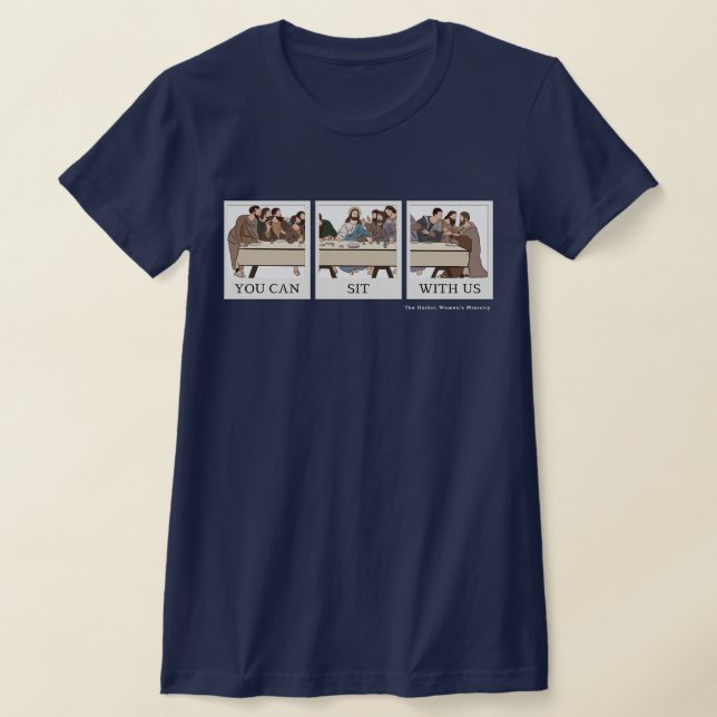 Du kan sitta med oss t shirt (Laydown)