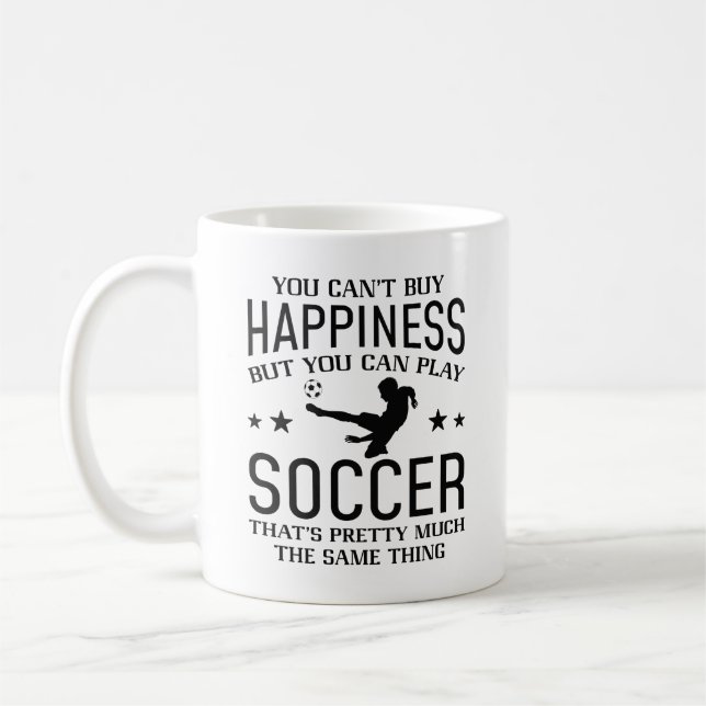 Du Kan Spela Fotboll Kaffemugg (Vänster)