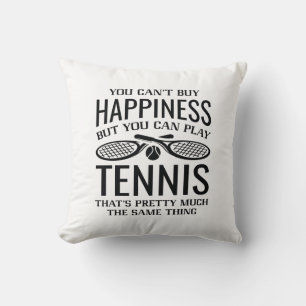 Du kan spela tennis kudde