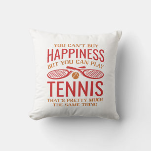 Du kan spela tennis kudde