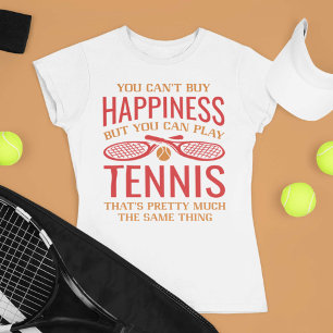 Du kan spela tennis t shirt