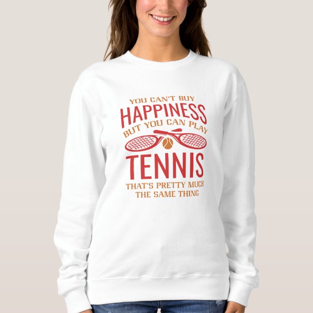 Du kan spela tennis t shirt (Framsida)