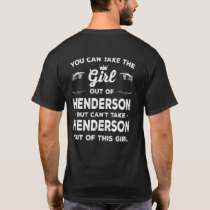 Du kan ta ut flickan från Henderson Nevada Girl T Shirt