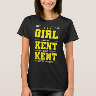 Du kan ta ut flickan från Kent Washington Girlf T Shirt