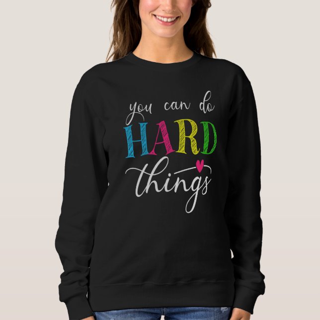 Du kan testa Sak hårt för lärare m T Shirt (Framsida)
