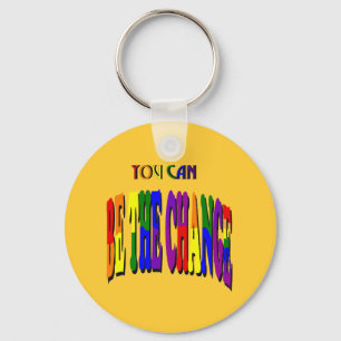 Du kan vara ändringen Keychain Nyckelring