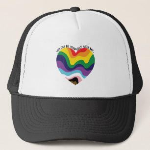 Du kan vara dig själv med mig HBTQ Transperson Hbt Keps