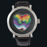 Du Kan Vara Dig Själv Med Mig LGBT Transgender Gay Armbandsur<br><div class="desc">Du Kan Vara Dig Själv Med Mig LGBT Transgender Gay Lesbisk</div>