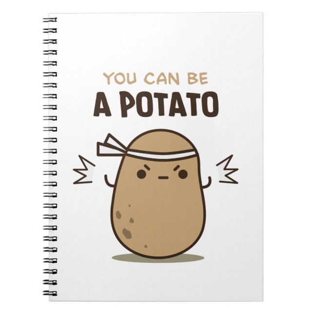 Du kan vara en potatis anteckningsbok (Framsidan)