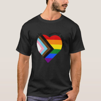 Du kan vara med mig LGBTQ-regnbåge flagga Pro T Shirt