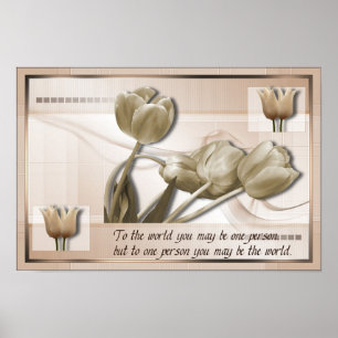 Du kan vara Poster i världen