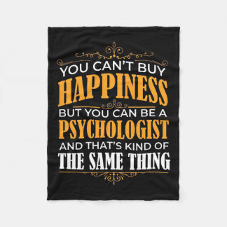 Du kan vara psykolog fleecefilt