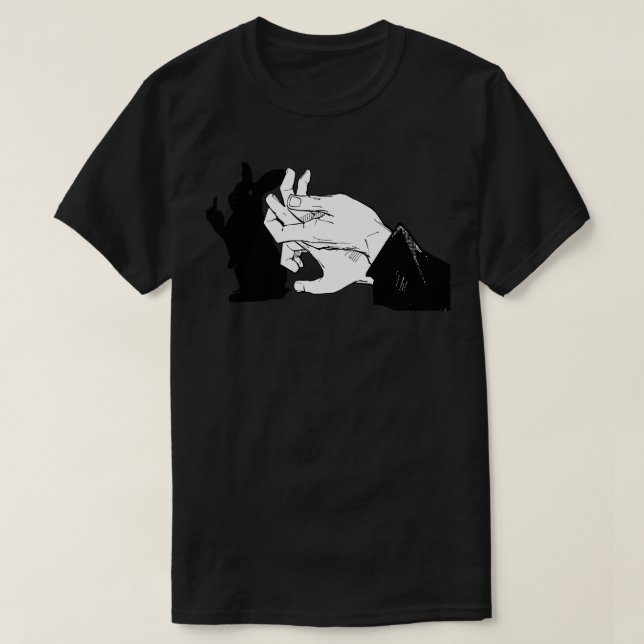 Du kanin Animal Shadow Puppet T Shirt (Design framsida)