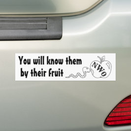 Du känner dem Bumper Sticker Bildekal